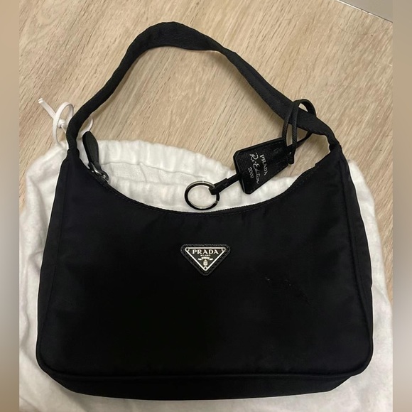 Meet the Posher Handbags - Prada hobo handbag